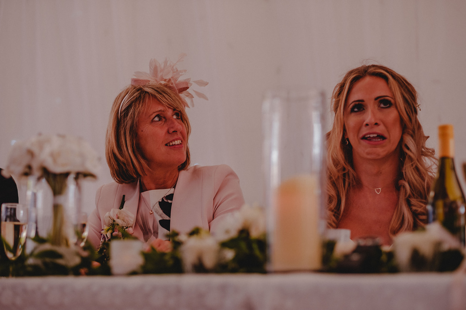 Shocked bride.