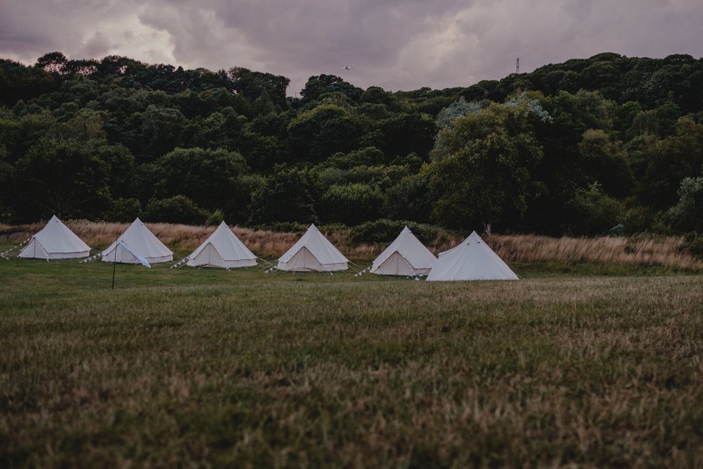 Glamping tents Stockport.
